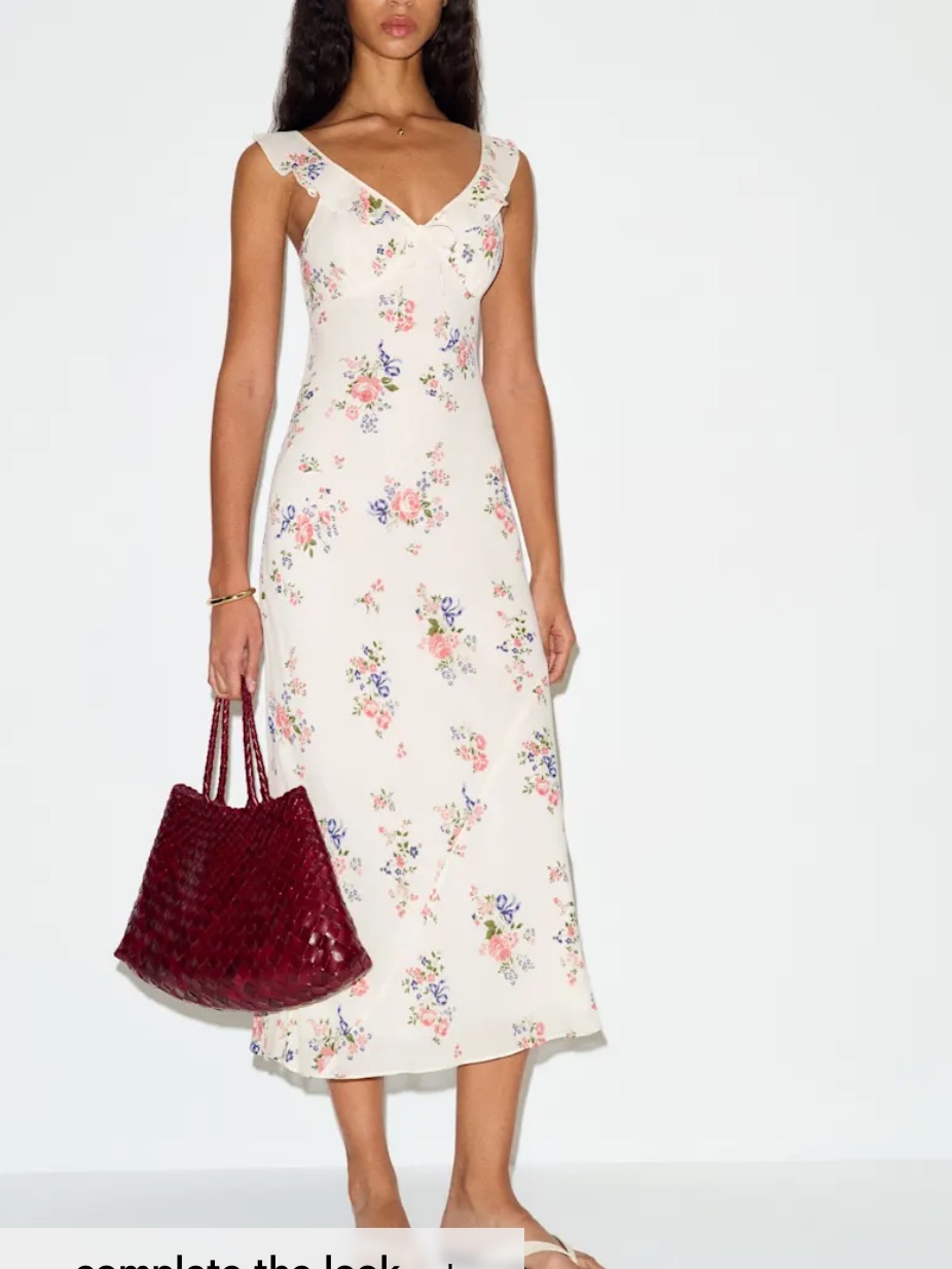 Reformation Teleia Midi Dress